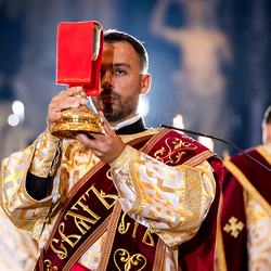 byzantinisches Pontifikalamt Stephansdom