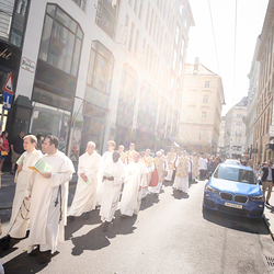 Fronleichnam 2025 / Erzdiözese Wien/ Schönlaub